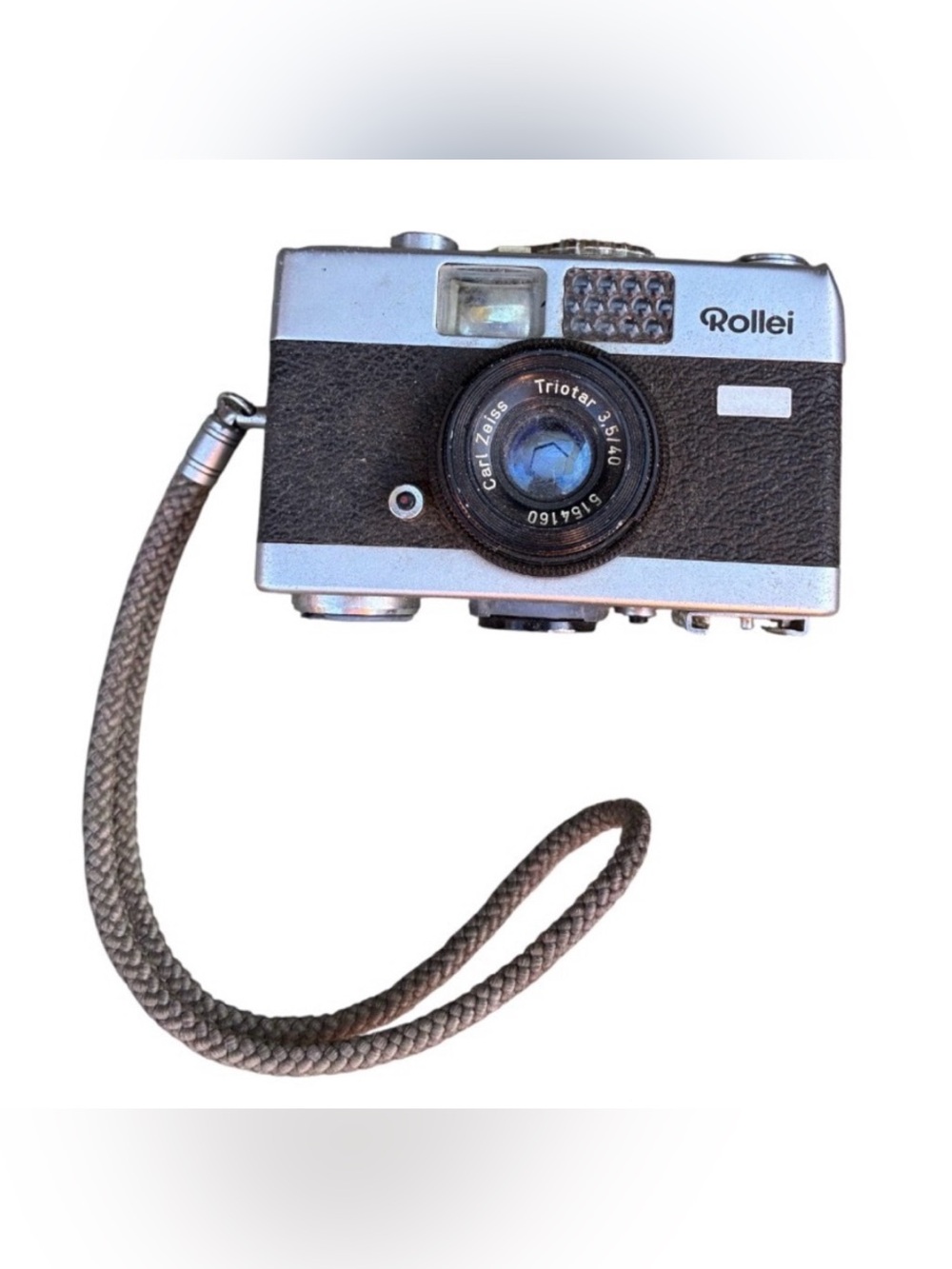 Vintage Rollei B35 compact 35mm film camera silver compact camera
